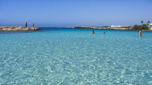 沙灘, Ayia Napa Holiday Villa 036 in 索蒂拉