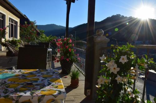 Rõdu/terrass, Goldene Wachau - Privatzimmer in Aggsbach Markt