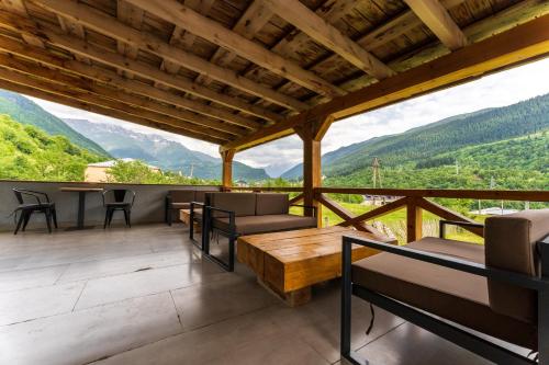 Balkons/terase, Hotel Latveli Mestia in Mestia