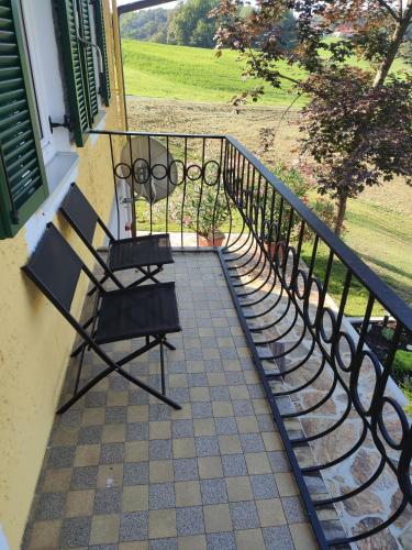 Balkons/terase, Ferienhaus Temmel in Sankt Johann im Saggautal