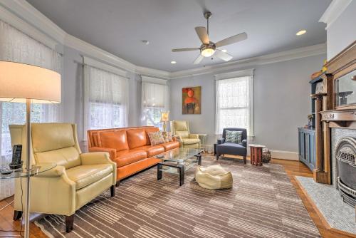 Elegant Raleigh Home with Porch, Walk Downtown! in Raleigh, USA