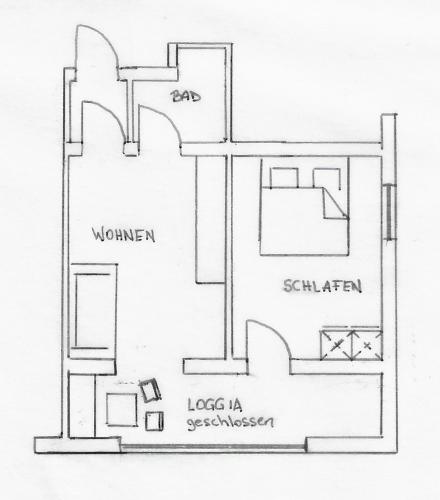 1 king bed, 1 sofa bed