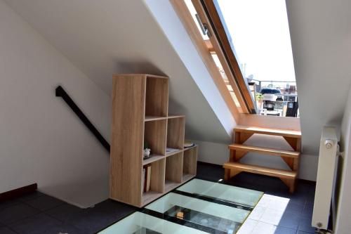 Lux Duplex rooftop loft with an amazing terrace & home cinema, Praha (fotografie 10)