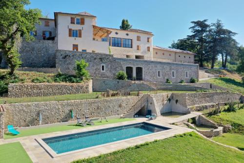 Pemandangan luar, Domaine de combe Beluze in Sisteron