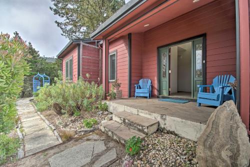 Oceanfront Point Arena House with Lovely Deck!