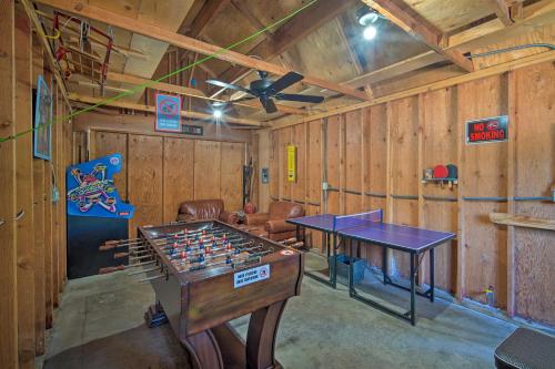 Cozy Big Bear Home with Yard Deck and Playroom and Arcade - image 11