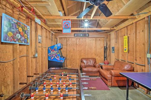 Cozy Big Bear Home with Yard Deck and Playroom and Arcade - image 12