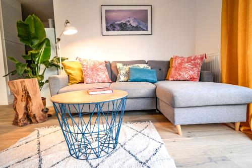 L'Olympique: appartement cosy, vue canal grande terrasse et parking in Vaires-sur-Marne