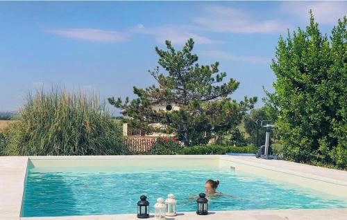 Swimming pool, Casa Vacanze con piscina - Villa Bentivoglio in Morrovalle