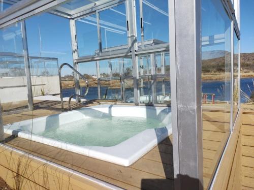 Karstais baseins, Hotel Cantera Respira Campo in Juana Koslay