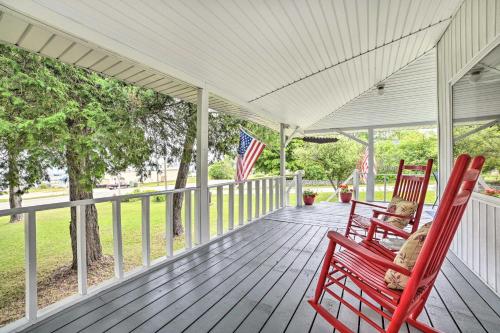 Colorful Lake Huron Home Near Ferry and Beach!