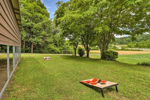 Charming Mills River Home with Porch and Yard!