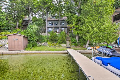 Lakefront Plymouth Cottage with Private Hot Tub