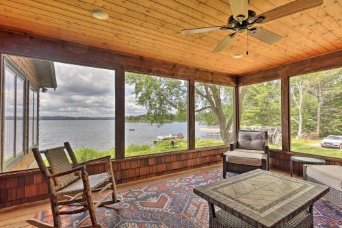Waterfront Star Lake Cabin, Boat Dock On-Site