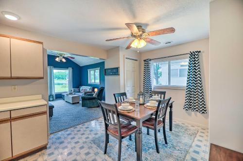 Cottage on Tubbs Lake with Fire Pit Near Skiing! in Mecosta, USA