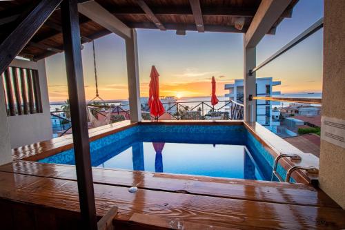 Hot tub, Residence Las Flores in La Paz
