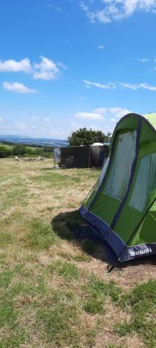 Summit Camping Kit Hill Cornwall Stunning Views Pitch Up or book Bella the Bell Tent