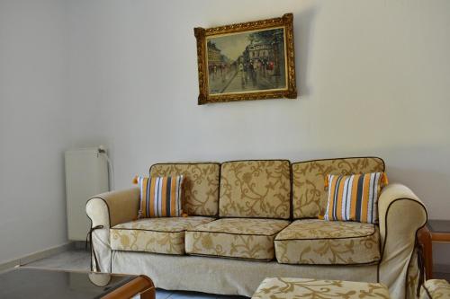 White Clam Vintage House with sea view & garden in 麥克里吉亞洛斯