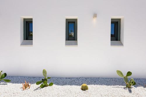 Villa Complex White and Rocks