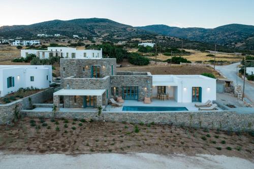 Villa Complex White and Rocks