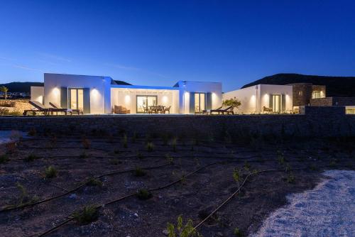 Villa Complex White and Rocks