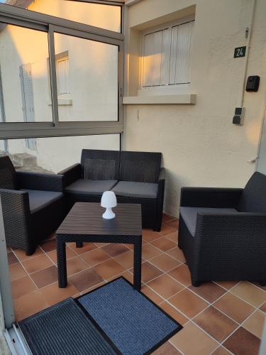 Erkély/terasz, Gîte Chez jeannot SERA F E R M E en Nov 2025 (Gite Chez jeannot SERA F E R M E en Nov 2025) in Azay Le Ferron