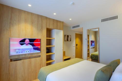 Chambre double, balcon