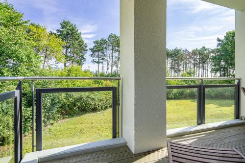 Erkély/terasz, Ferienwohnung Romantica am Strand von Juliusruh in Breege