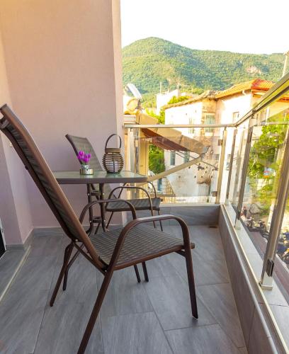 Balcony/terrace, Dim House in Parga