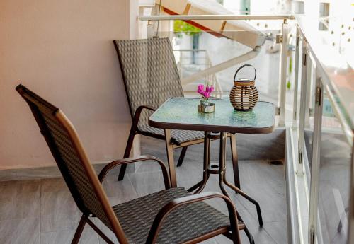 Balcony/terrace, Dim House in Parga