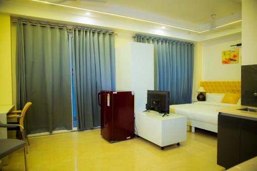 Luxury Studio Serviced Apartment Lime Tree Artemis Medanta Sector - 51