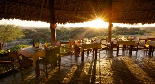 Restaurant, Elewana Tortilis Camp in Amboseli