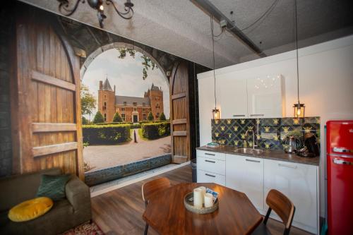 ห้องครัว, Bed & Breakfast Bakker Meijer in ฮีมซเกิร์ก