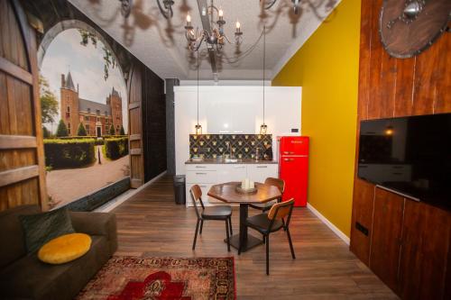 ห้องครัว, Bed & Breakfast Bakker Meijer in ฮีมซเกิร์ก