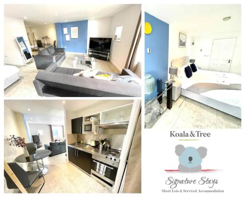 Koala & Tree - Massive Studio Apartment centric location - Short Lets & Serviced Accommodation Cambridge