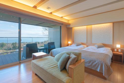 Corner Suite Room with Open-Air-Bath - Ocean View - 1st Floor