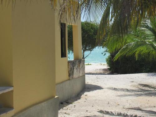 Two bedroom beachfront villa Celestun