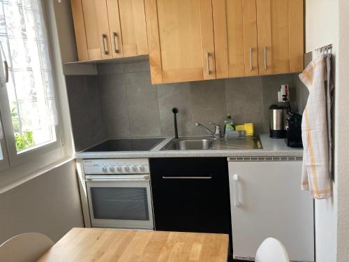 kuhinja, Appartamento di vacanza tra i vigneti in Monteggio