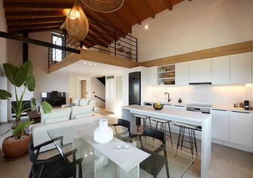 Kitchen, Akria Thea in Agios Georgios