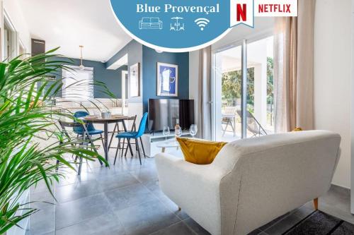 ☆ Blue Provençal Appartement ☆ - Location saisonnière - Morières-lès-Avignon