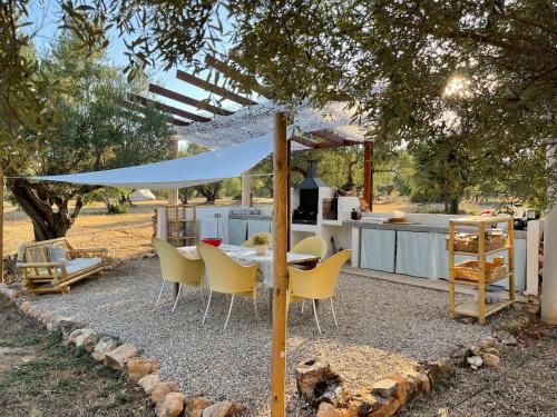 Iekārtas, Paraiso Bell Tent - Glamping with Pool in Nature in Coll de l'Alba