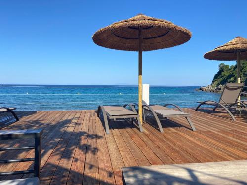 沙灘, Domaine U Pozzu in 西斯科