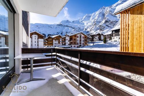 Balcony/terrace, Haus Camillo in Saas-Fee