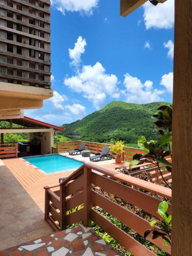 泳池, flamboyantvilla in 羅德尼灣