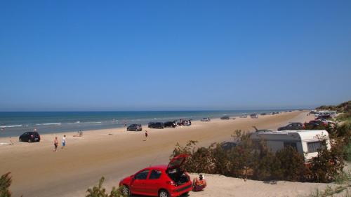 Beach, Fishermans House in Hjorring