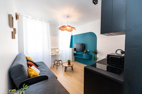 Noa : Joli studio cosy avec chambre, Marseille