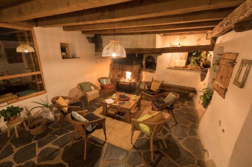 Közös társalgó / TV, Mas rural El Negre in Szentjohanna De Les Abadesses