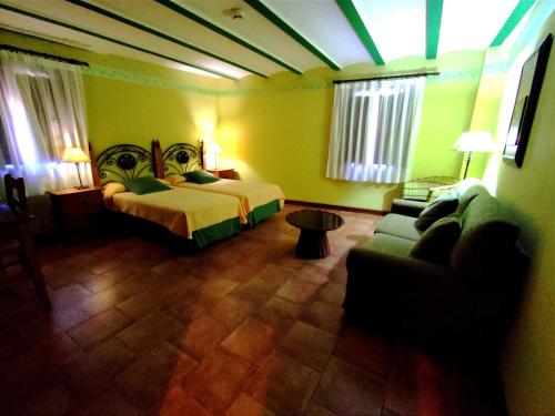 1 double bed