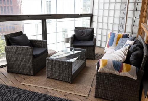 2ndhomes Luxury 1BR Kamppi Center Apartment with Sauna and Big Terrace