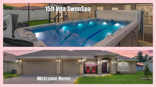Florida Getaway: 4/3hm •15ft SwimSpa•Near Beaches in Lighthouse Point, Vereinigte Staaten von Amerika